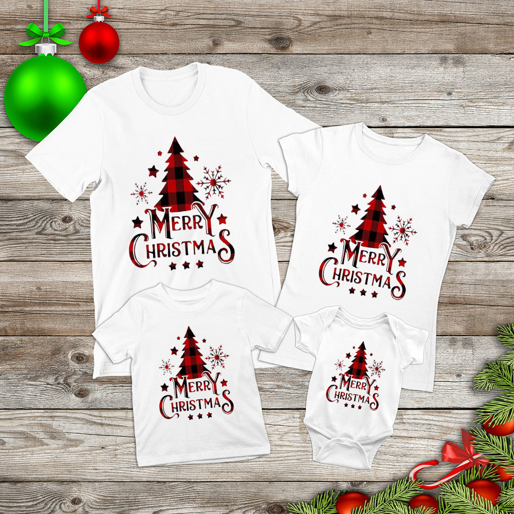 Plant Parent T Shirt - Pakaian Pasangan Natal Keluarga Pakaian Hadiah