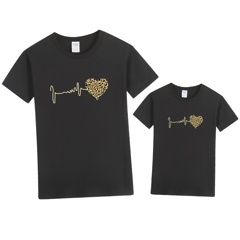 Kaos Keluarga Leopard Heart At - Plant Parent T Shirt ulasan dan harga