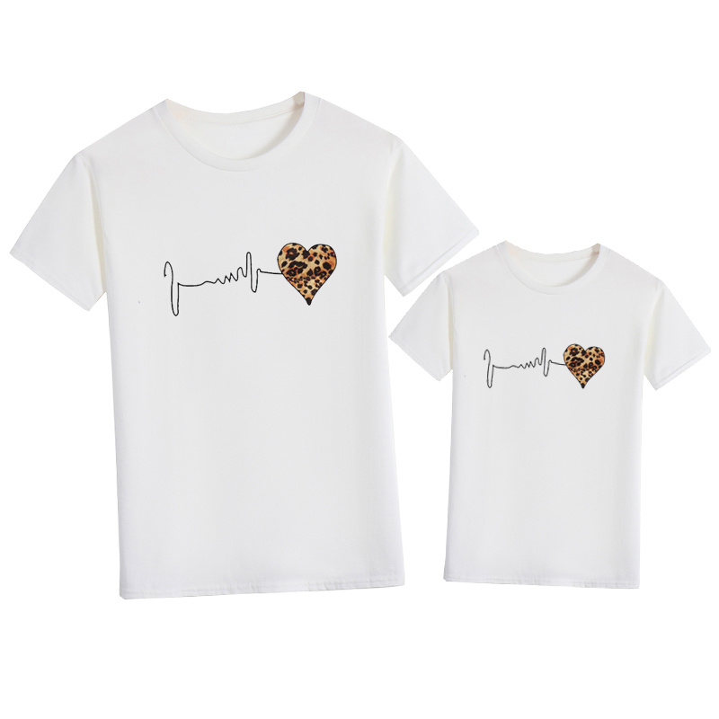 Kaos Keluarga Leopard Heart At - Plant Parent T Shirt ulasan dan harga
