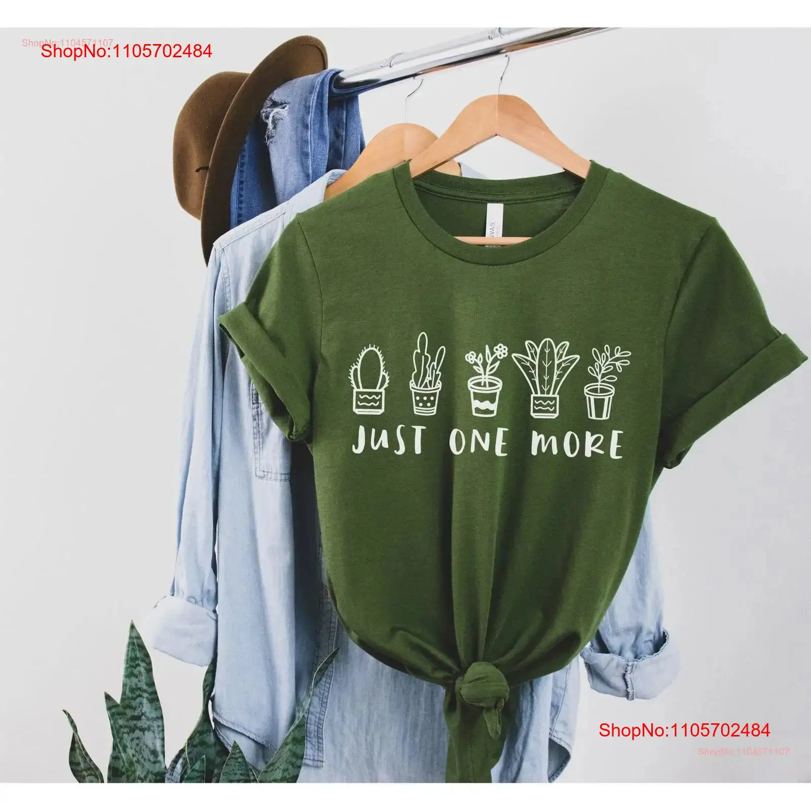 Kaos Just One More PlanT Lucu  - Plant Parenthood ulasan dan harga