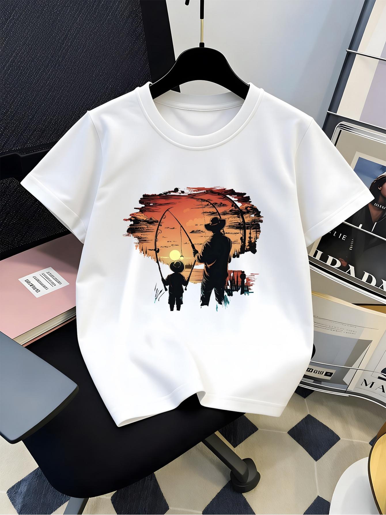 Kaos Grafis Siluet Ayah Anak M - Plant Parent T Shirt ulasan dan harga
