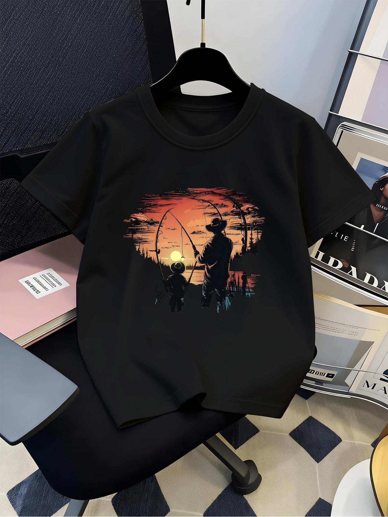 Kaos Grafis Siluet Ayah Anak M - Plant Parent T Shirt ulasan dan harga